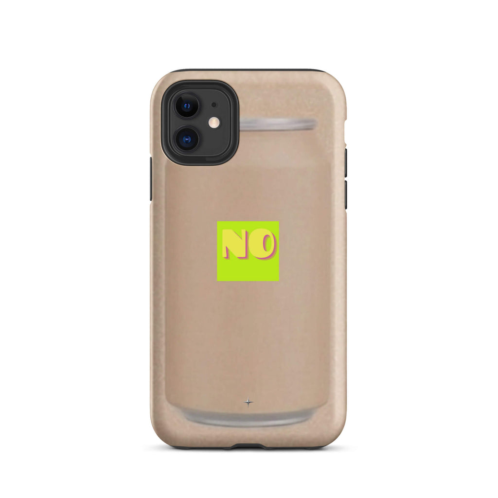 Cocoa State brown tough iphone case 11 minimal aesthetic warm tone clean design case