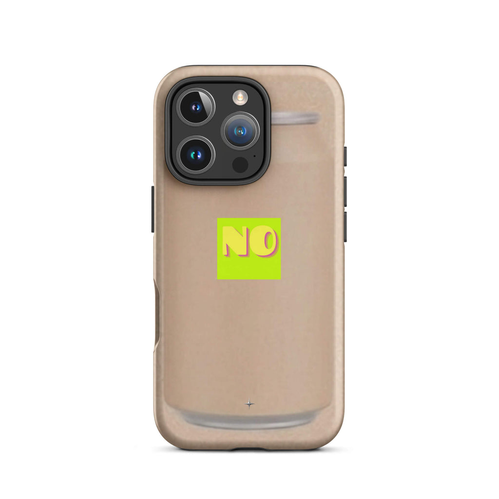 Cocoa State brown tough iphone case 16 pro minimal aesthetic warm tone clean design case