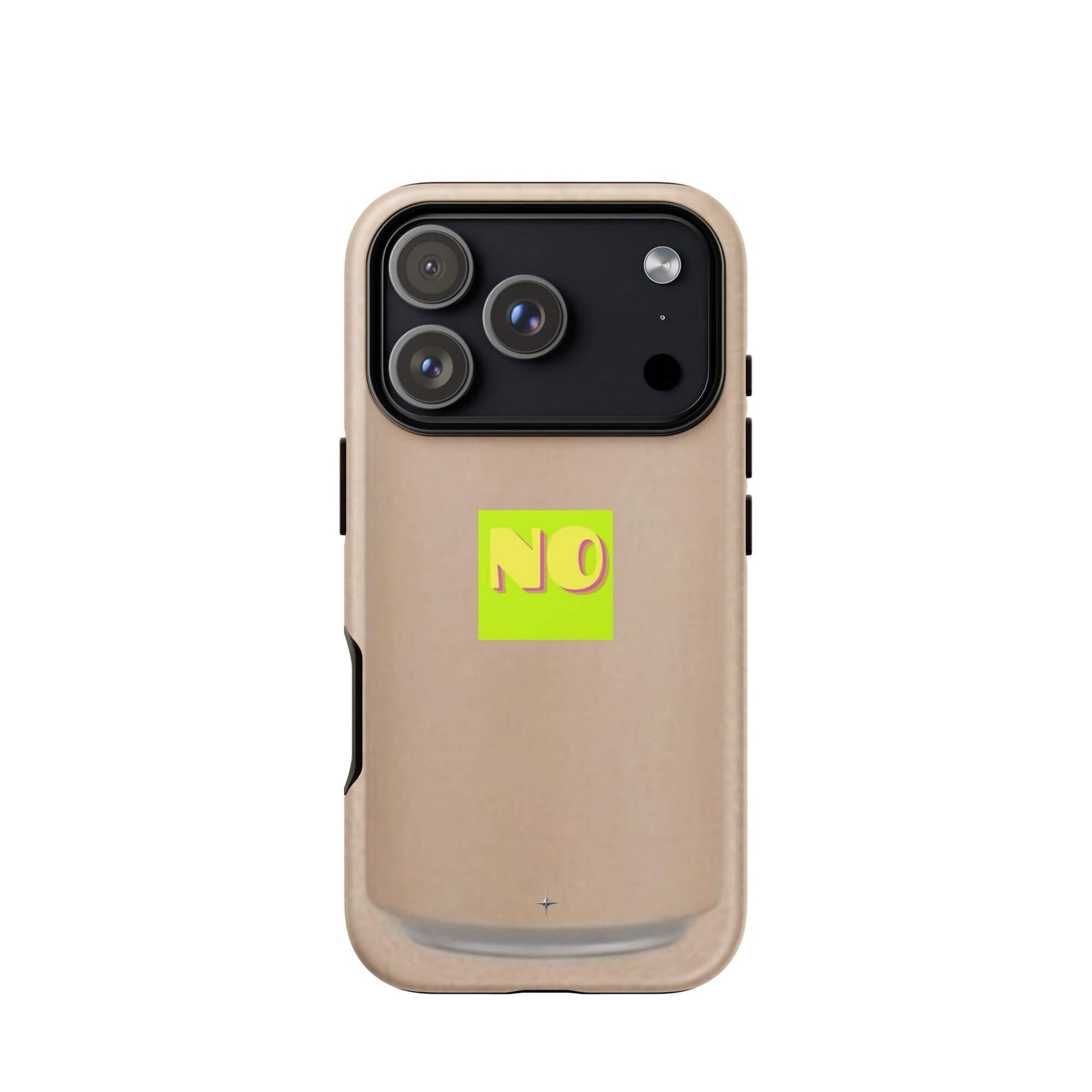 Cocoa State brown tough iphone case 17 pro minimal aesthetic warm tone clean design case