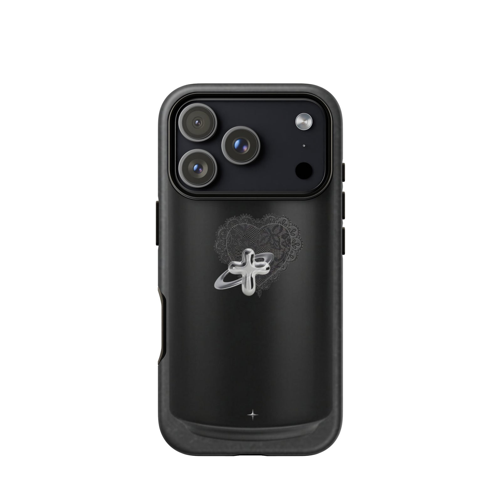 Cult Object black tough iphone case 17 pro hype streetwear aesthetic minimal dark fashion case gifts for his