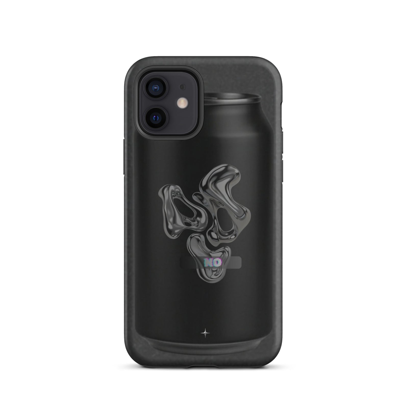 Faith In Chaos black tough iphone  case 12 dark streetwear aesthetic edgy graphic design case