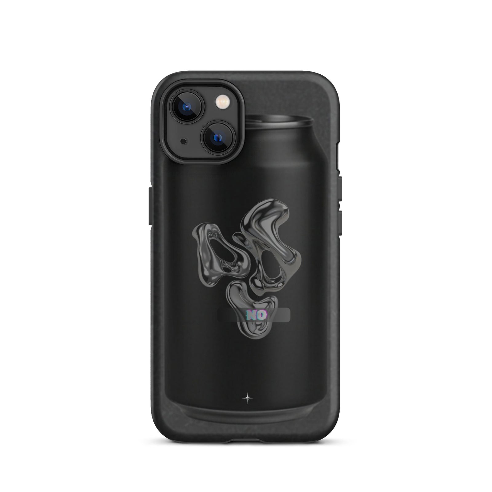 Faith In Chaos black tough iphone  case 13 dark streetwear aesthetic edgy graphic design case