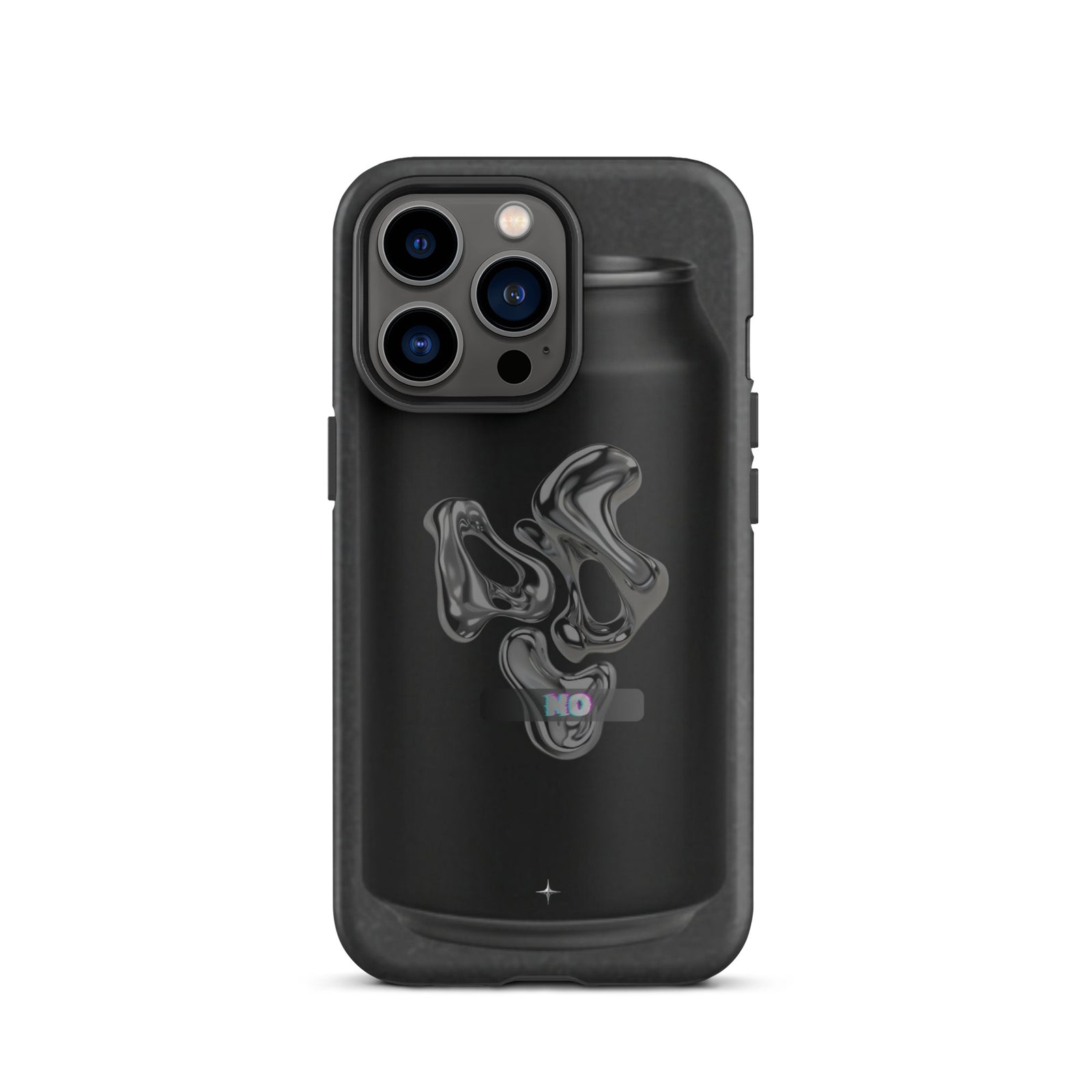 Faith In Chaos black tough iphone  case 13 pro dark streetwear aesthetic edgy graphic design case