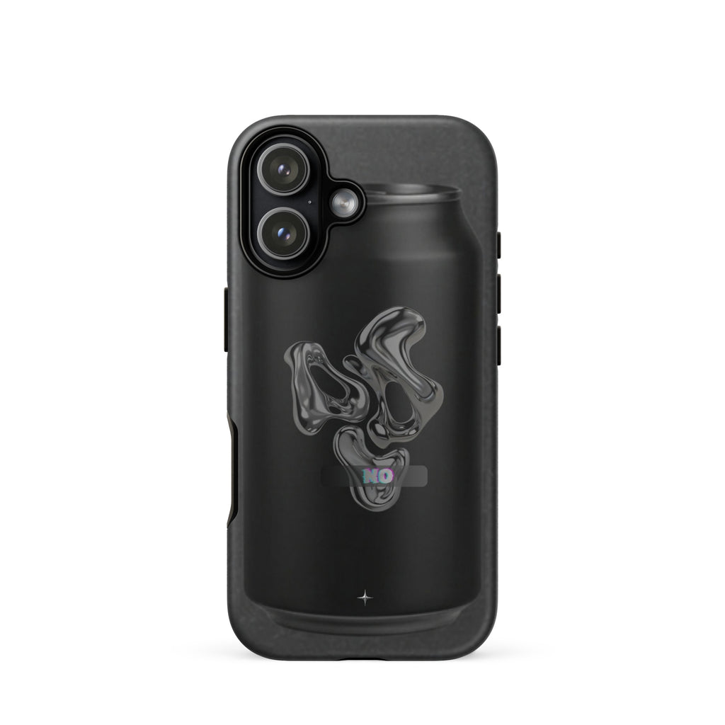 Faith In Chaos black tough iphone  case 17 dark streetwear aesthetic edgy graphic design case
