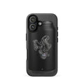 Faith In Chaos black tough iphone  case 17 dark streetwear aesthetic edgy graphic design case