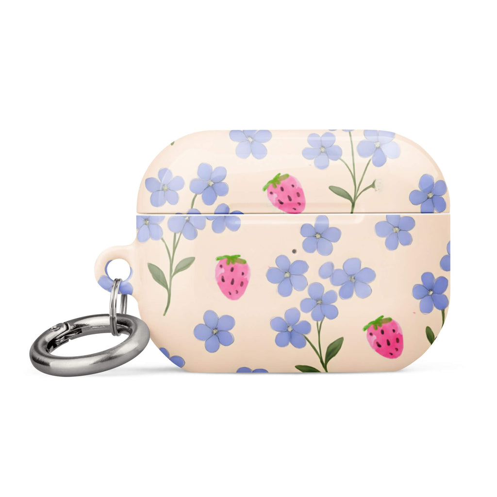 Custom sunshine floral AirPds case pro gen2 natural aesthetic.