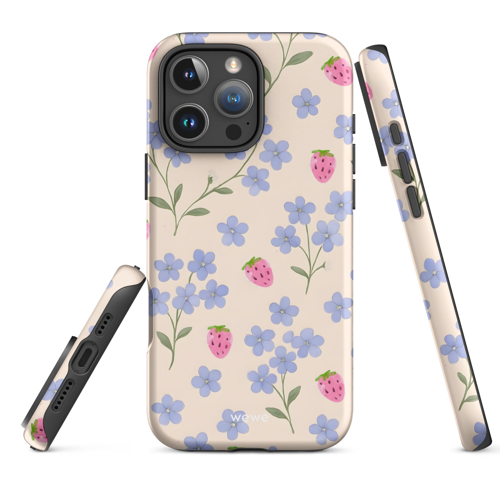 Custom sunshine floral iphone case 16 pro max natural aesthetic.
