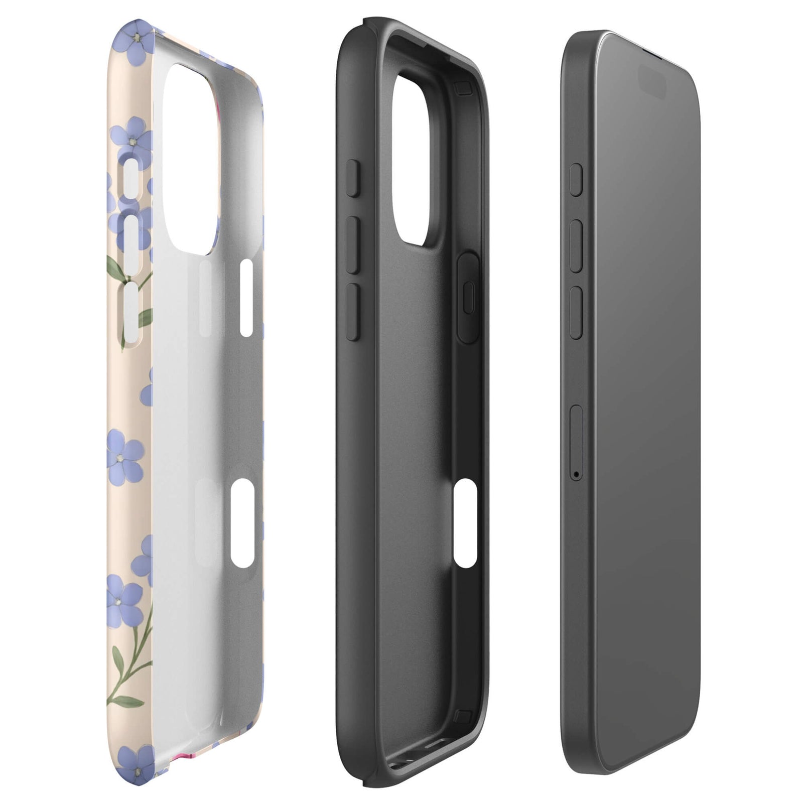 Custom sunshine floral iphone case 16 pro max slim protective.