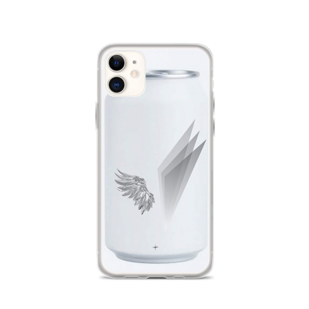 Form and Spirit white clear iphone 11 case minimal aesthetic clean modern design case