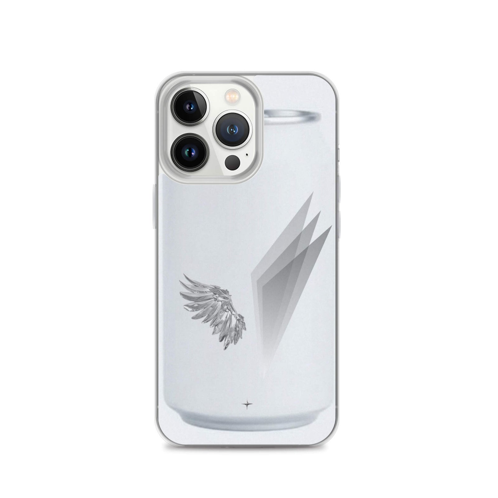 Form and Spirit white clear iphone 13 pro case minimal aesthetic clean modern design case