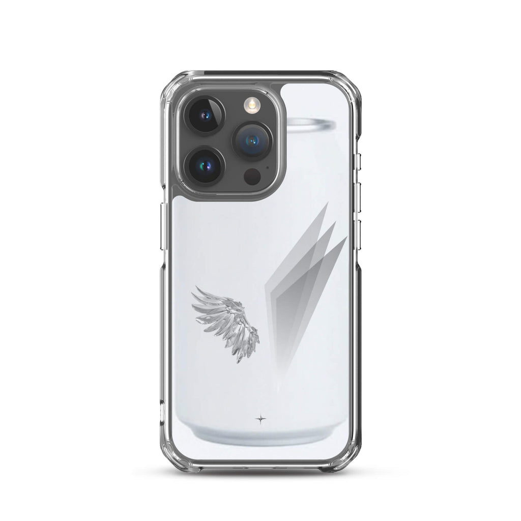 Form and Spirit white clear iphone 15 pro case minimal aesthetic clean modern design case
