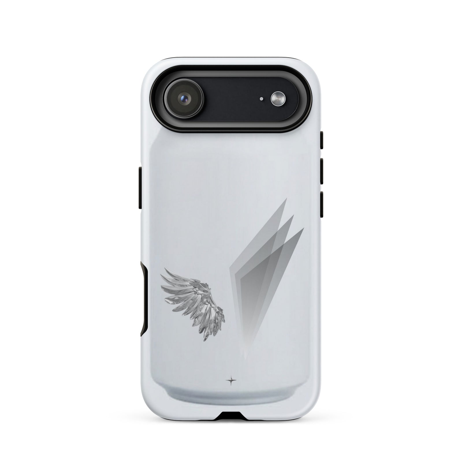 Form and Spirit white tough iphone 17  air case minimal aesthetic gifts for her