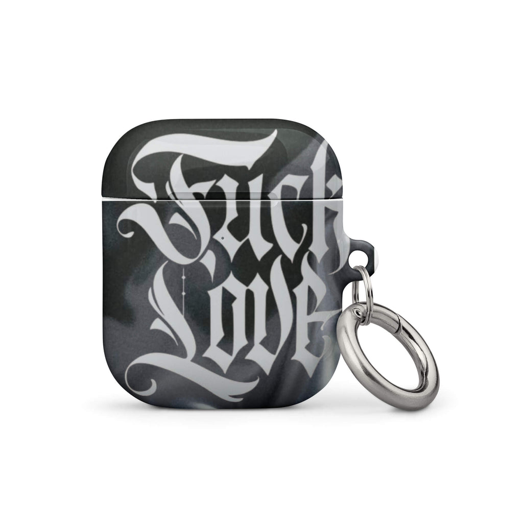 Custom fake love AirPods case gen1 powerful design.