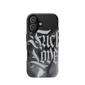 Custom fake love iPhone case 17 powerful design.