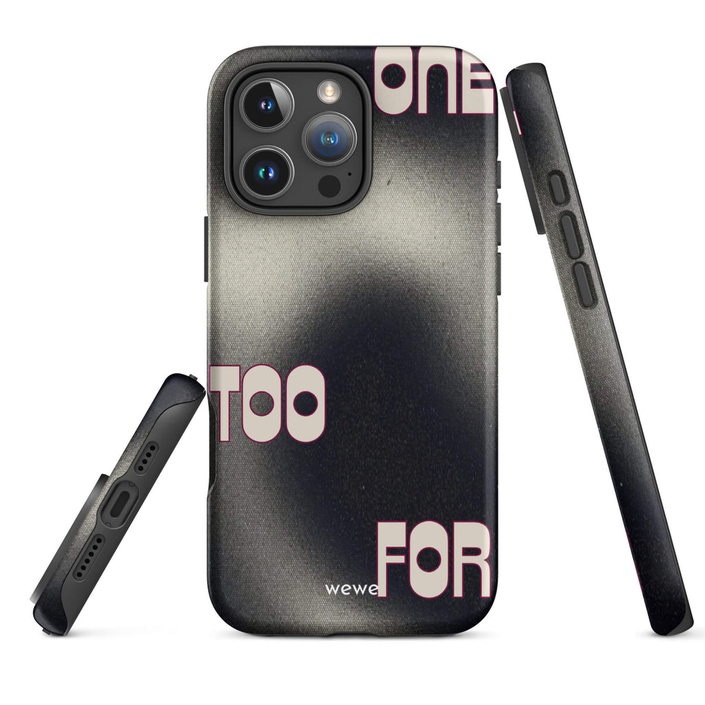 Custom one studio iPhone case 16 pro max playful aesthetic.