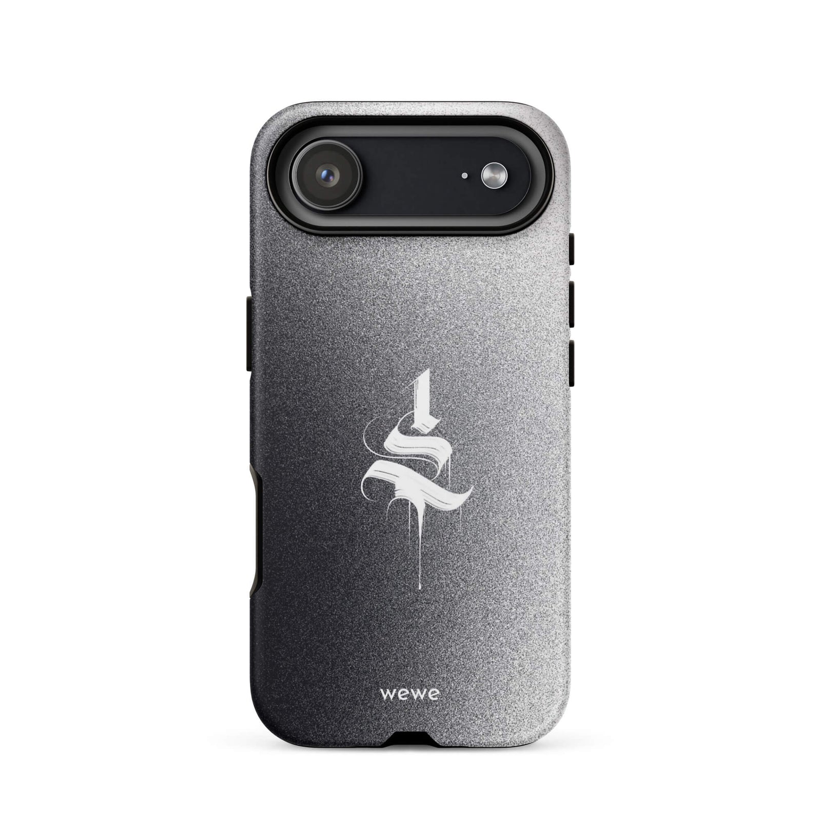Custom monochrome mind iPhone case 17 air powerful monochrome aesthetic.