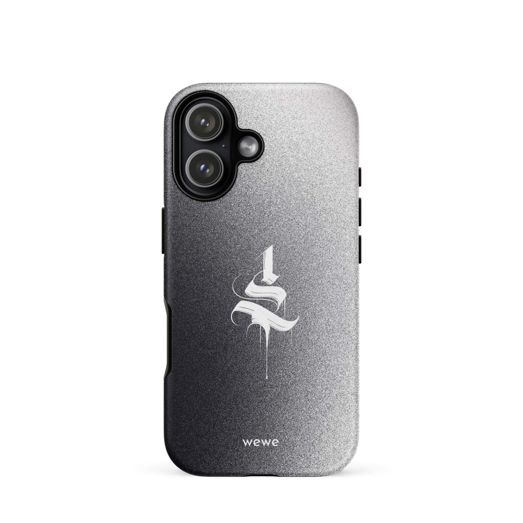 Custom monochrome mind iPhone case 17 powerful monochrome aesthetic.