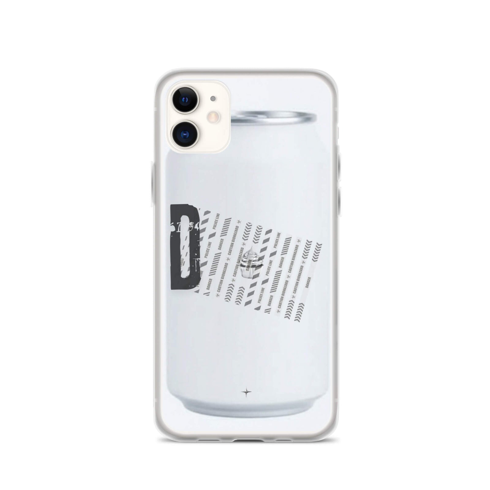 Ivory Architect white clear iphone case 11 geometric minimal design can-inspired aesthetic case