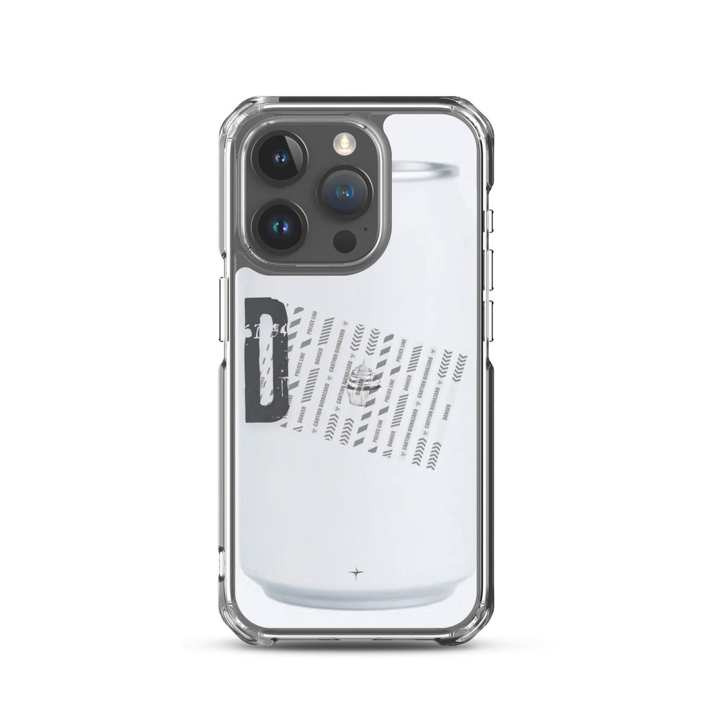 Ivory Architect white clear iphone case 15 pro geometric minimal design can-inspired aesthetic case