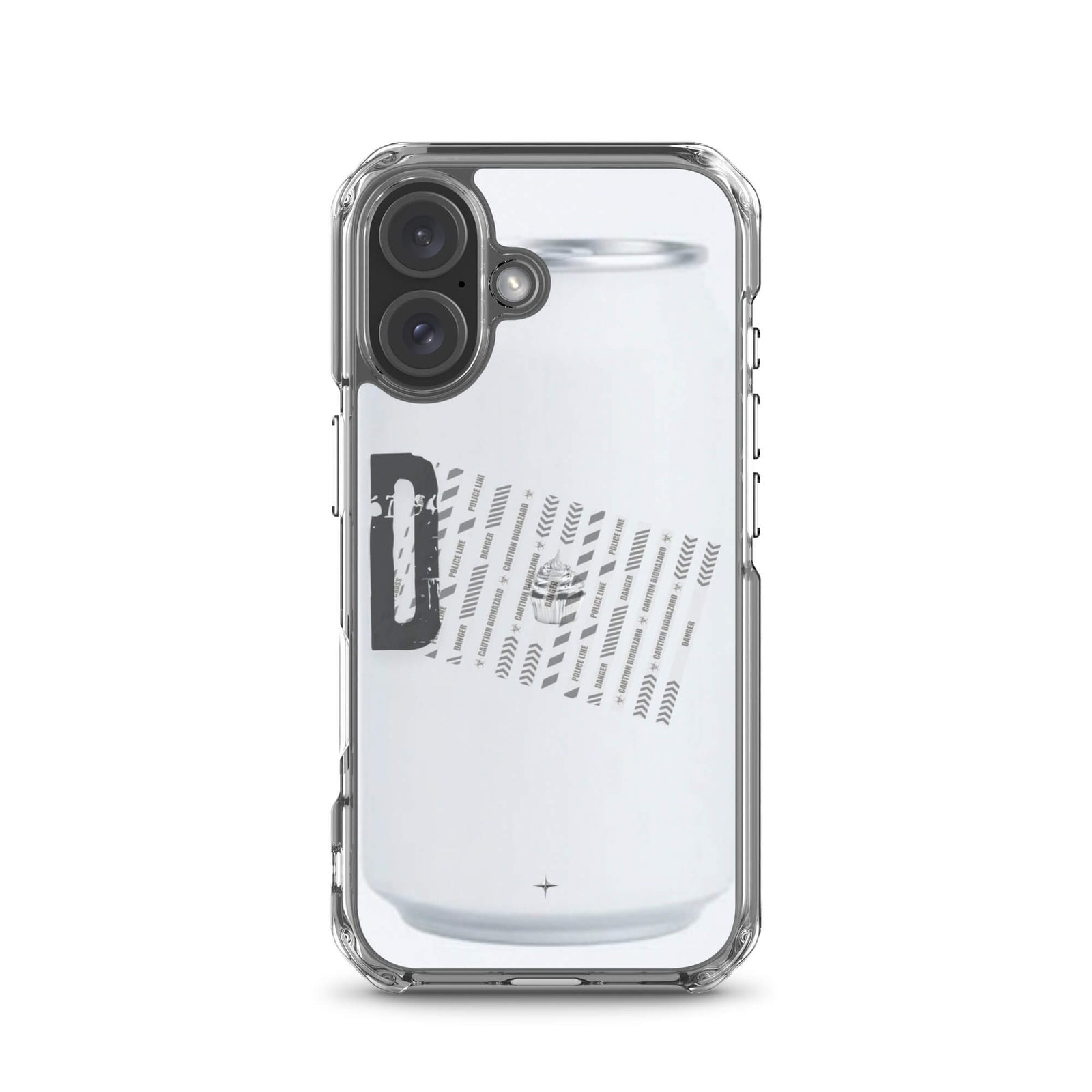 Ivory Architect white clear iphone case 16 geometric minimal design can-inspired aesthetic case