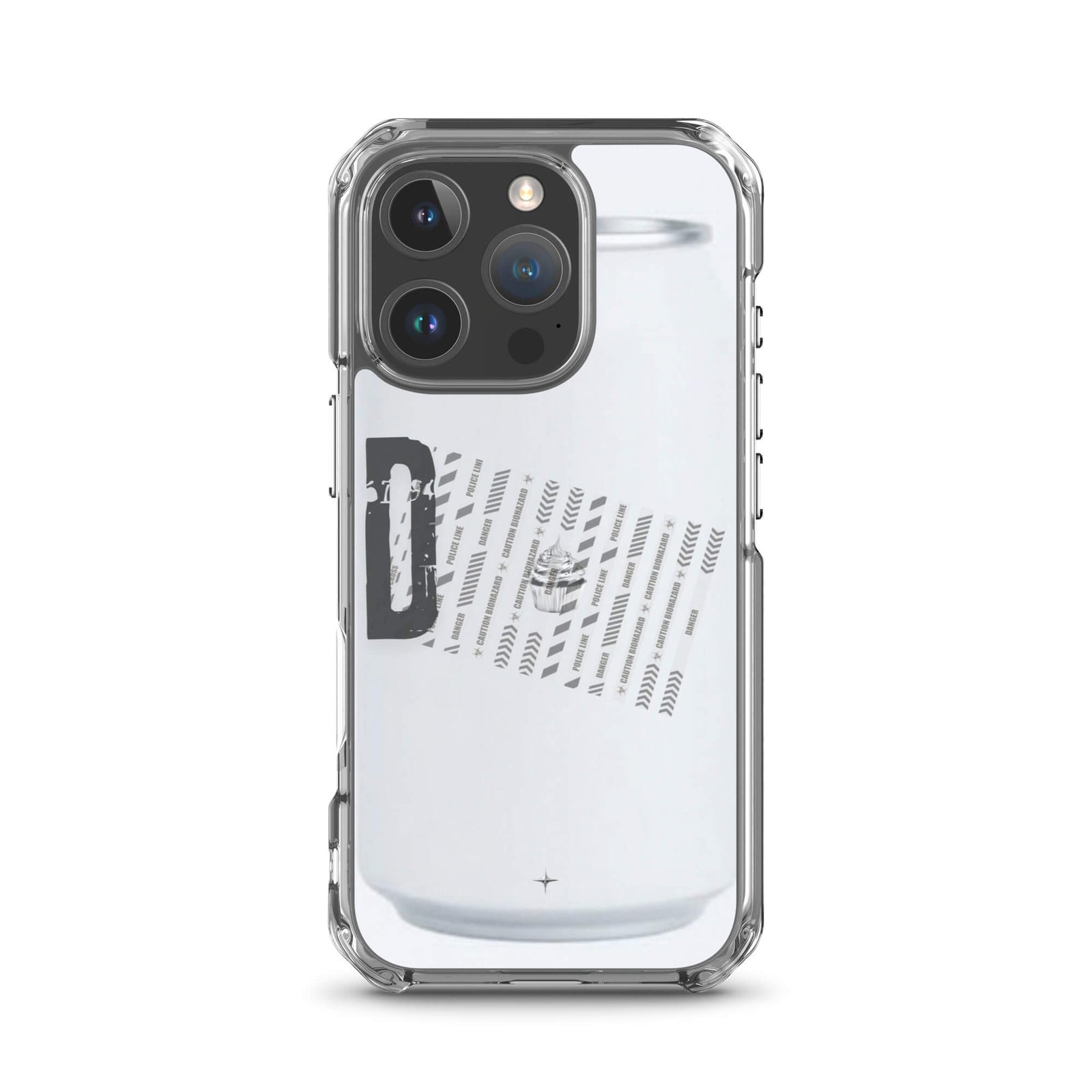 Ivory Architect white clear iphone case 16 pro geometric minimal design can-inspired aesthetic case