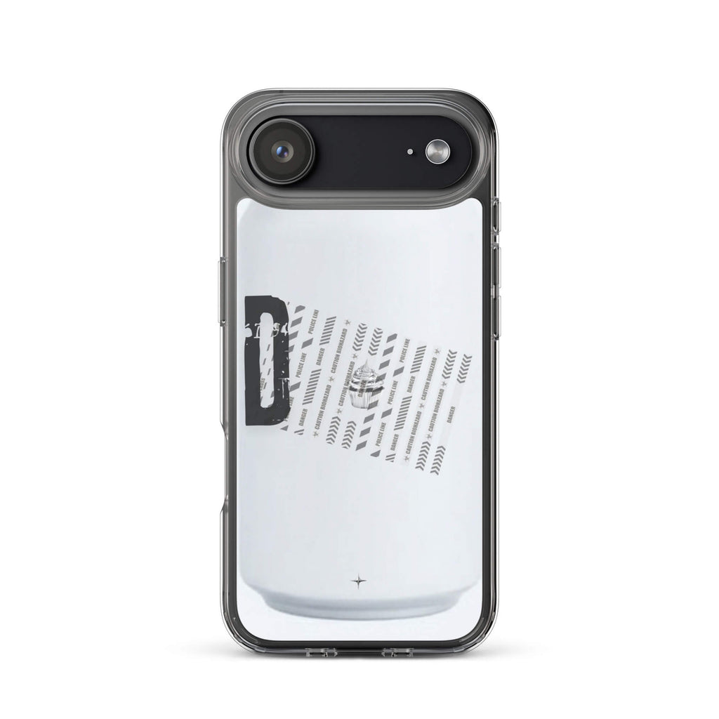 Ivory Architect white clear iphone case 17 air geometric minimal design can-inspired aesthetic case