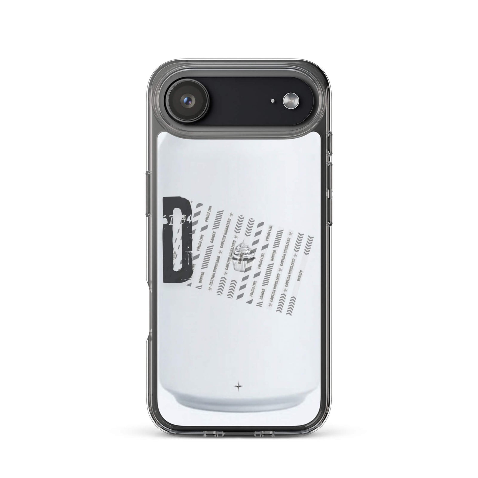Ivory Architect white clear iphone case 17 air geometric minimal design can-inspired aesthetic case