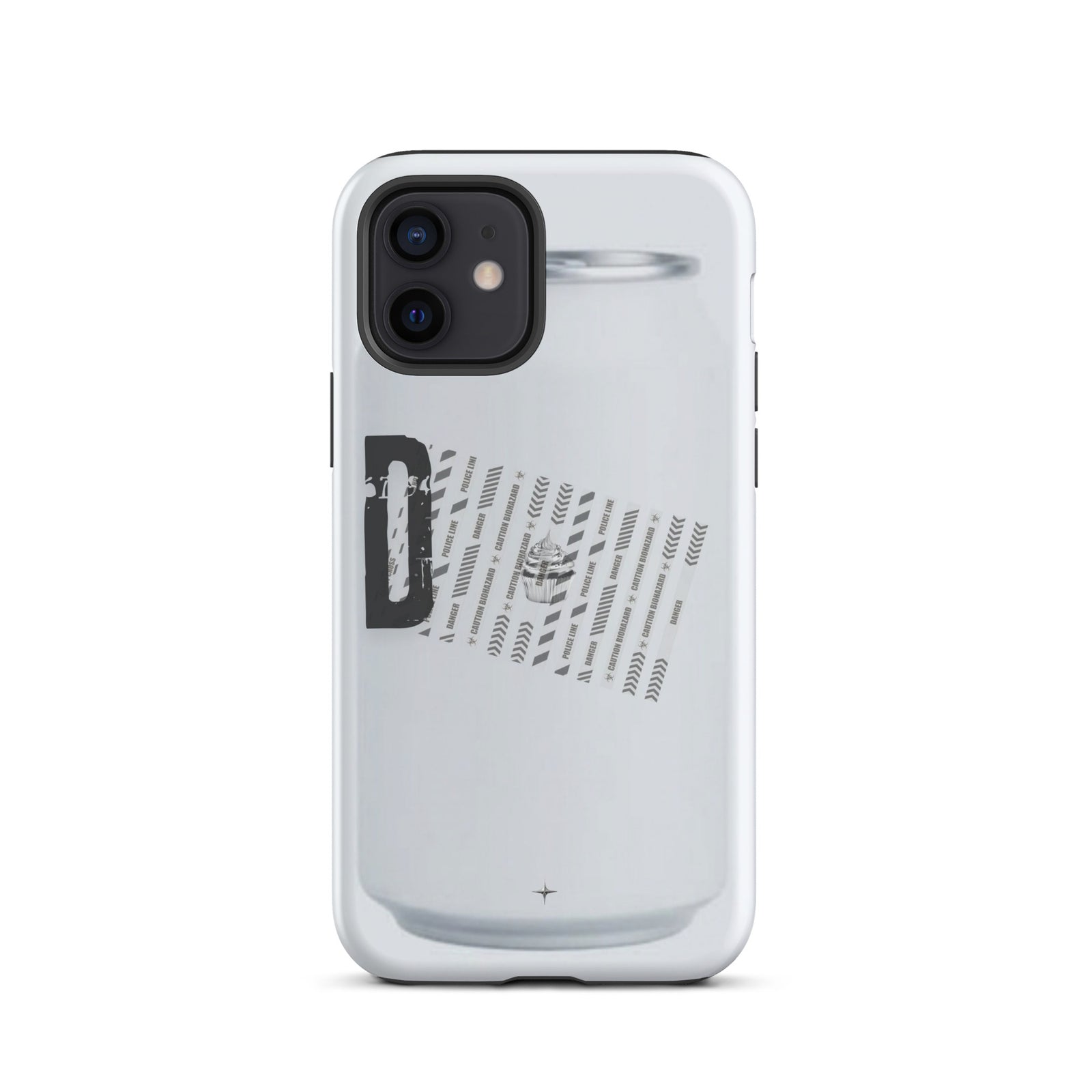 Ivory Architect white tough iphone case 12 geometric minimal design can-inspired aesthetic case