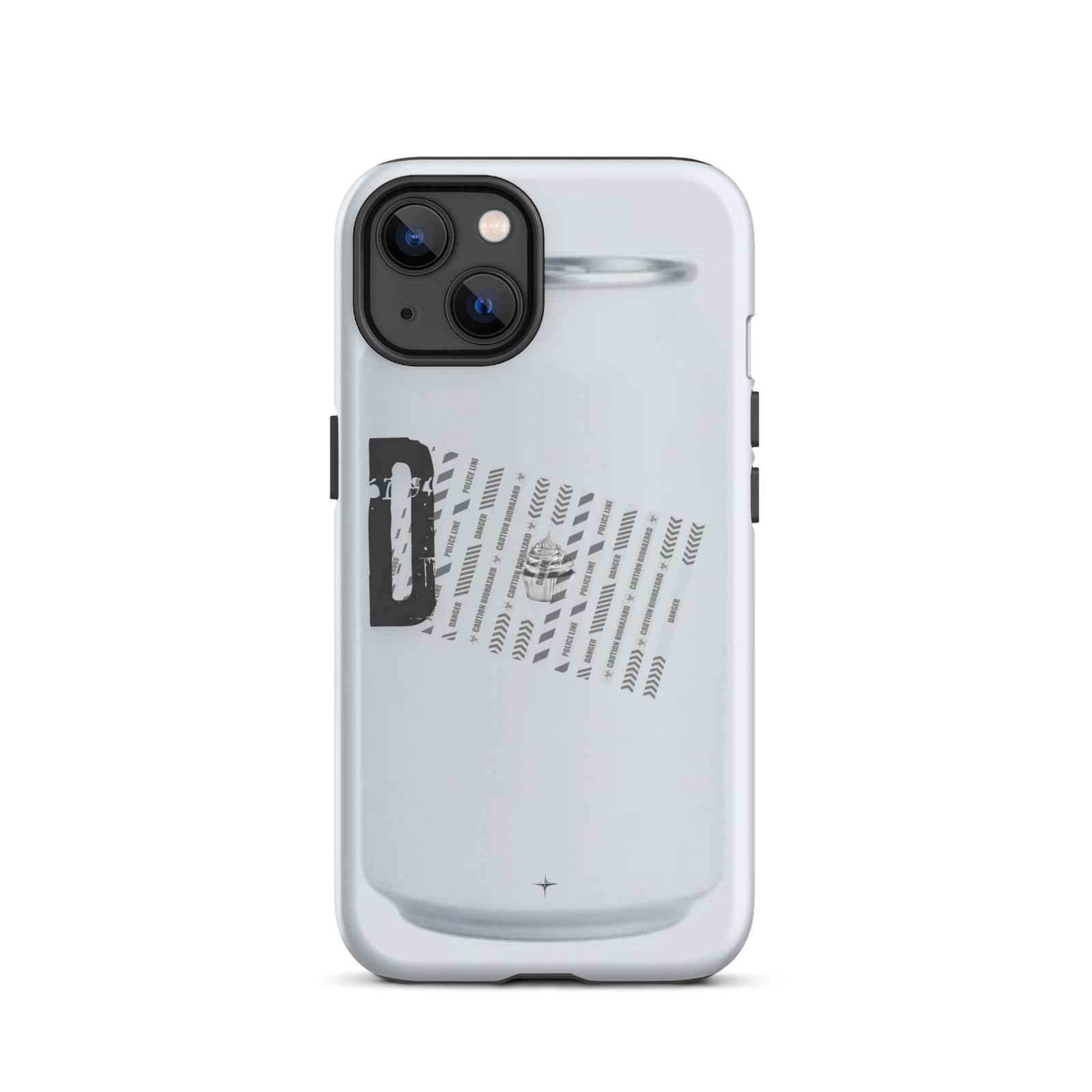 Ivory Architect white tough iphone case 13 geometric minimal design can-inspired aesthetic case