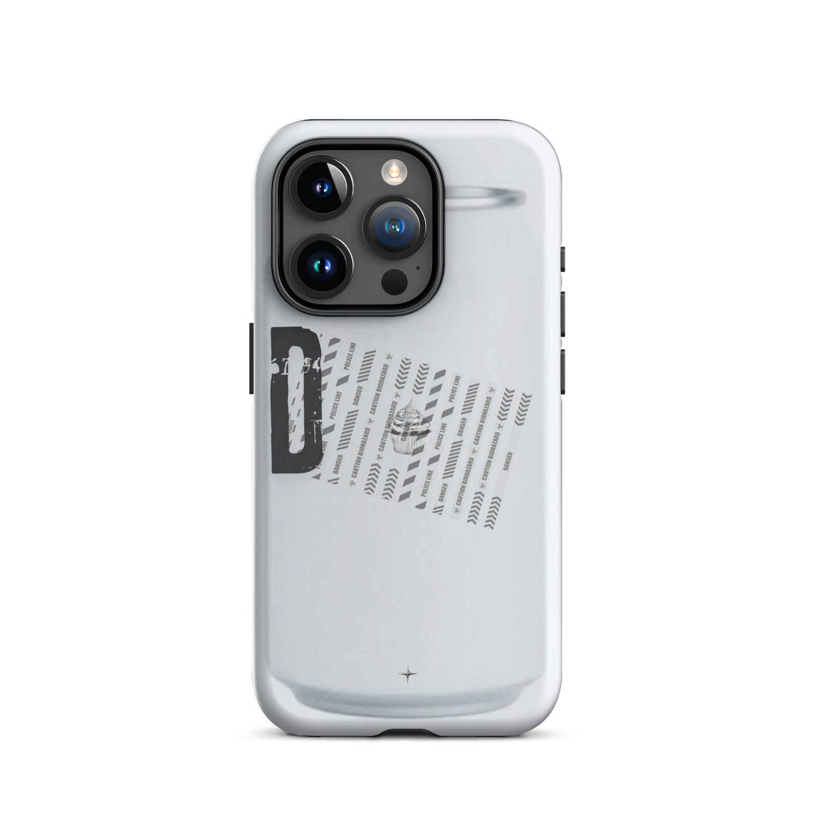 Ivory Architect white tough iphone case 15 pro geometric minimal design can-inspired aesthetic case