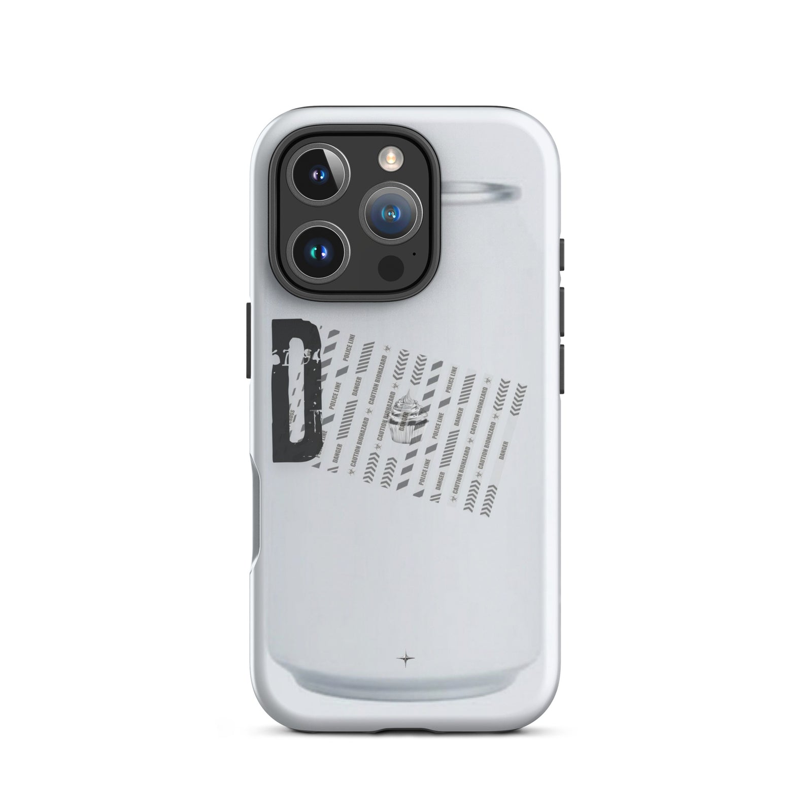 Ivory Architect white tough iphone case 16 pro geometric minimal design can-inspired ready gift