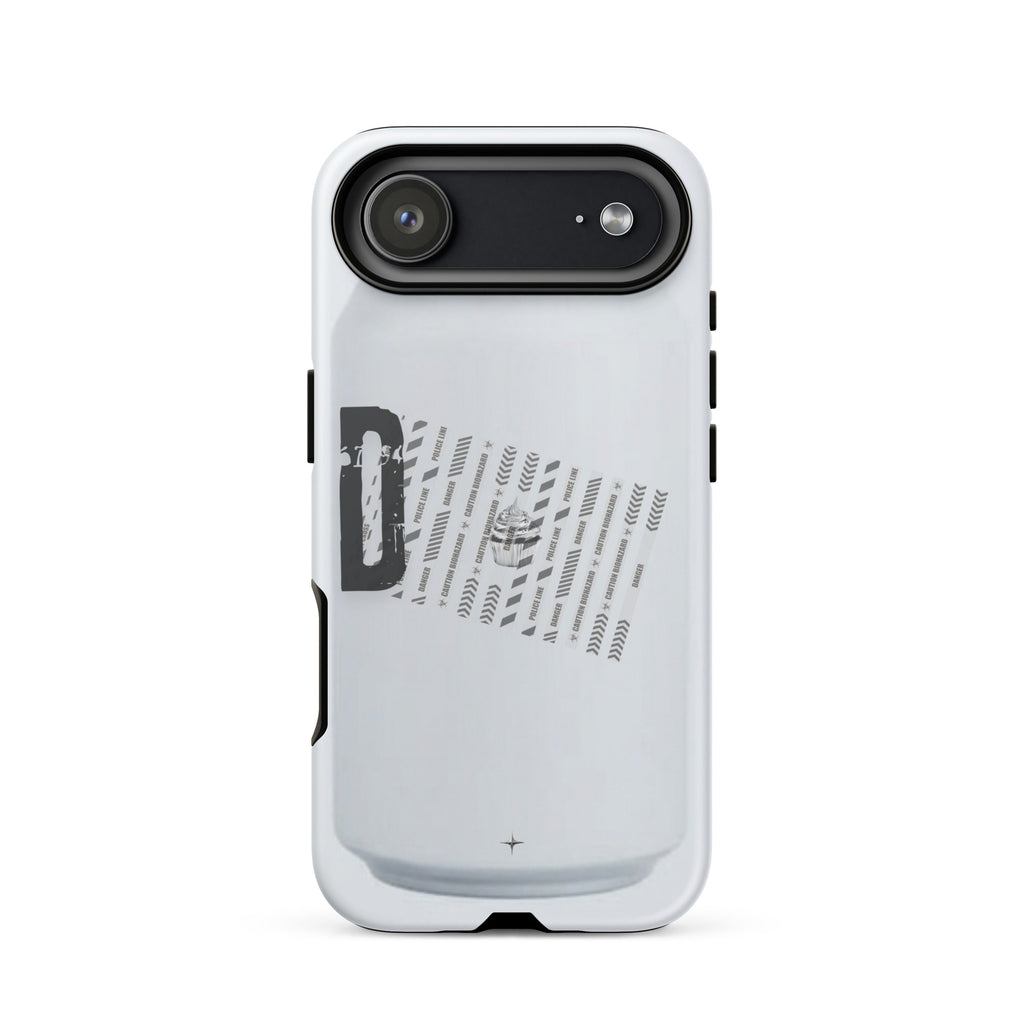 Ivory Architect white tough iphone case 17 air geometric minimal design can-inspired aesthetic case