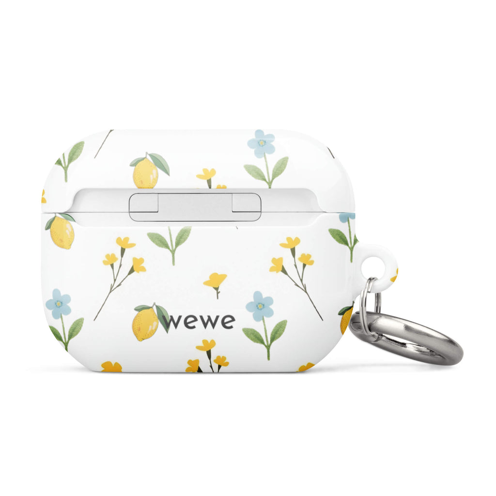 Custom fresh flower day AirPods case pro gen2 botanical bloom aesthetics.