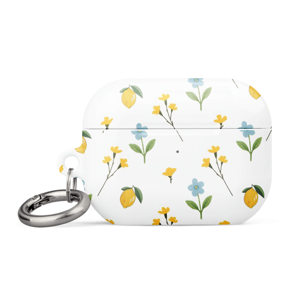 Custom fresh flower day AirPods case pro gen2 botanical bloom aesthetics.