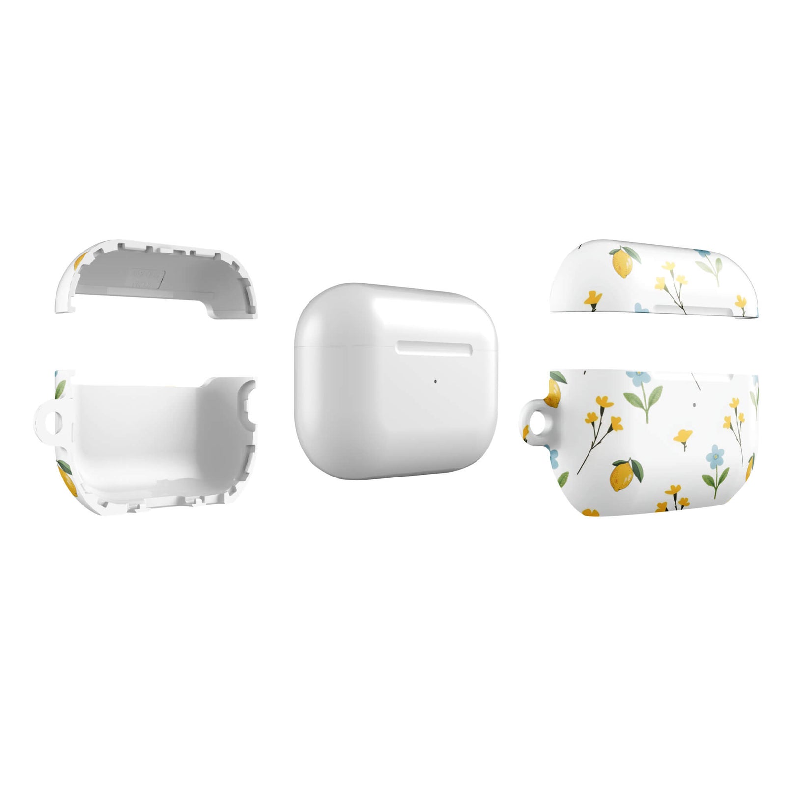 Custom fresh flower day AirPods case pro gen2 slim protective.