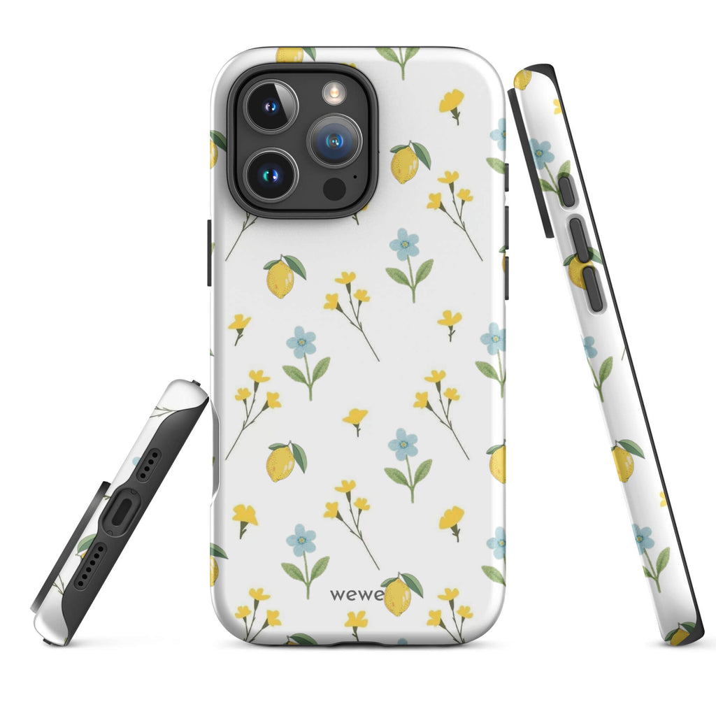 Custom fresh flower day iphone case 16 pro max botanical bloom aesthetics.