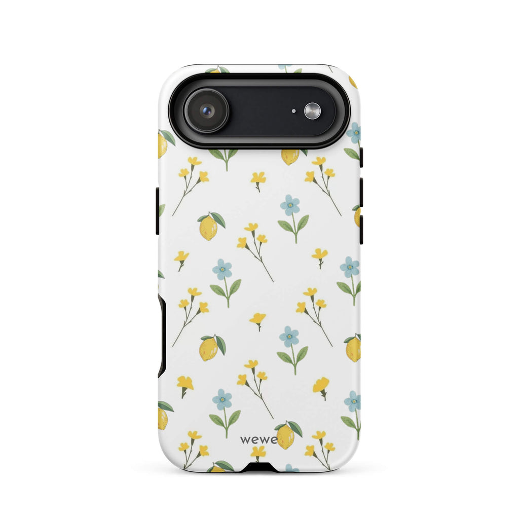 Custom fresh flower day iphone case 17 air botanical bloom aesthetics.