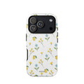 Custom fresh flower day iphone case 17 pro botanical bloom aesthetics.