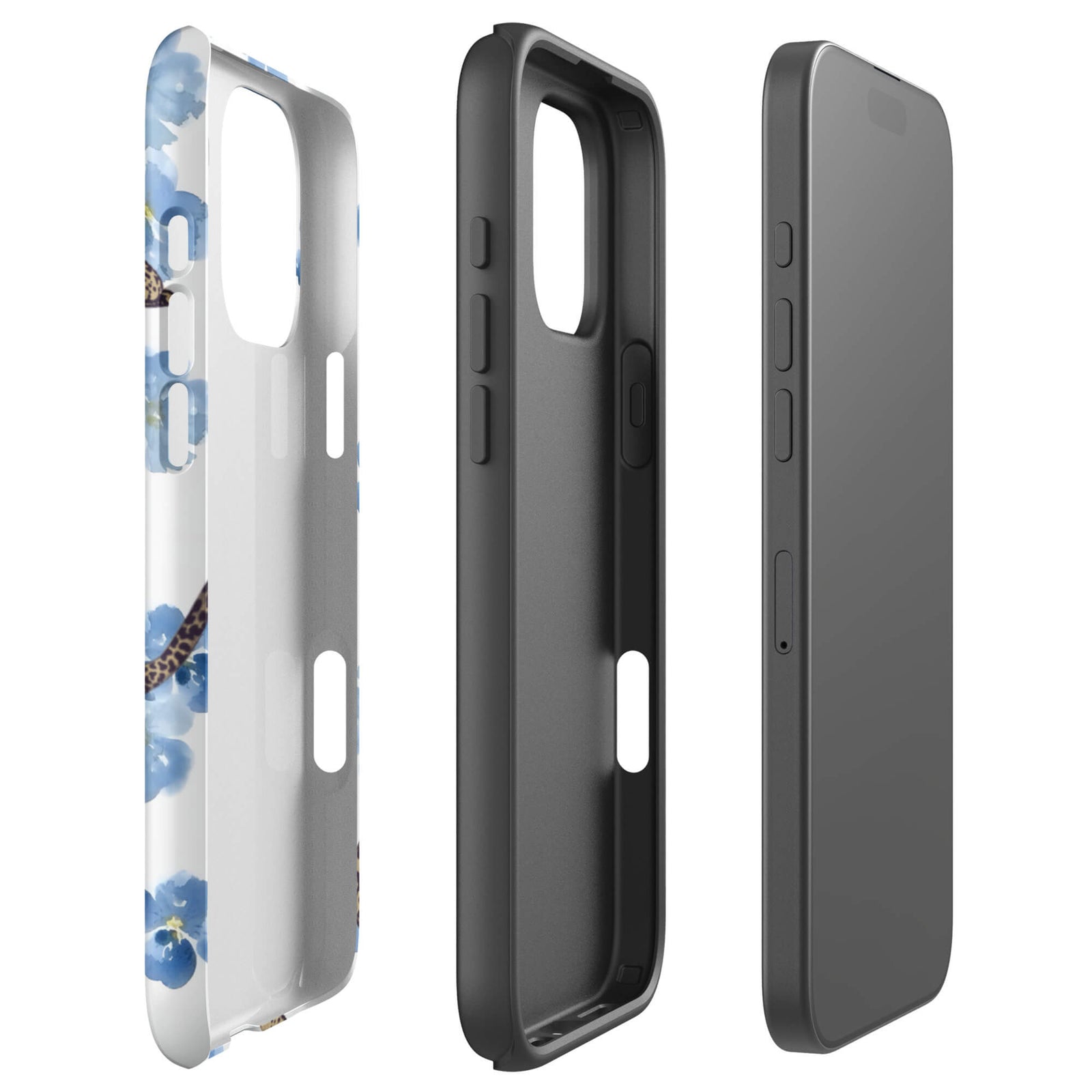 Custom cute leopard iphone case 16 pro max slim and lightweight.