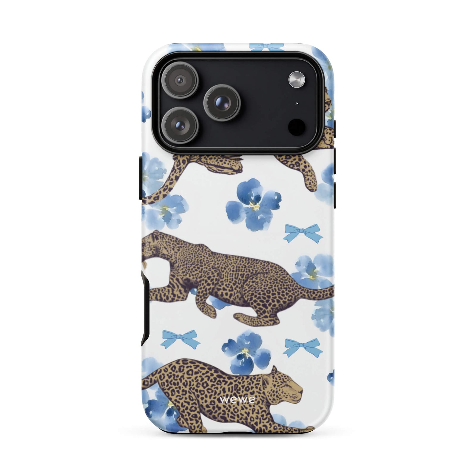 Custom cute leopard iphone case 17 pro max charm gift.