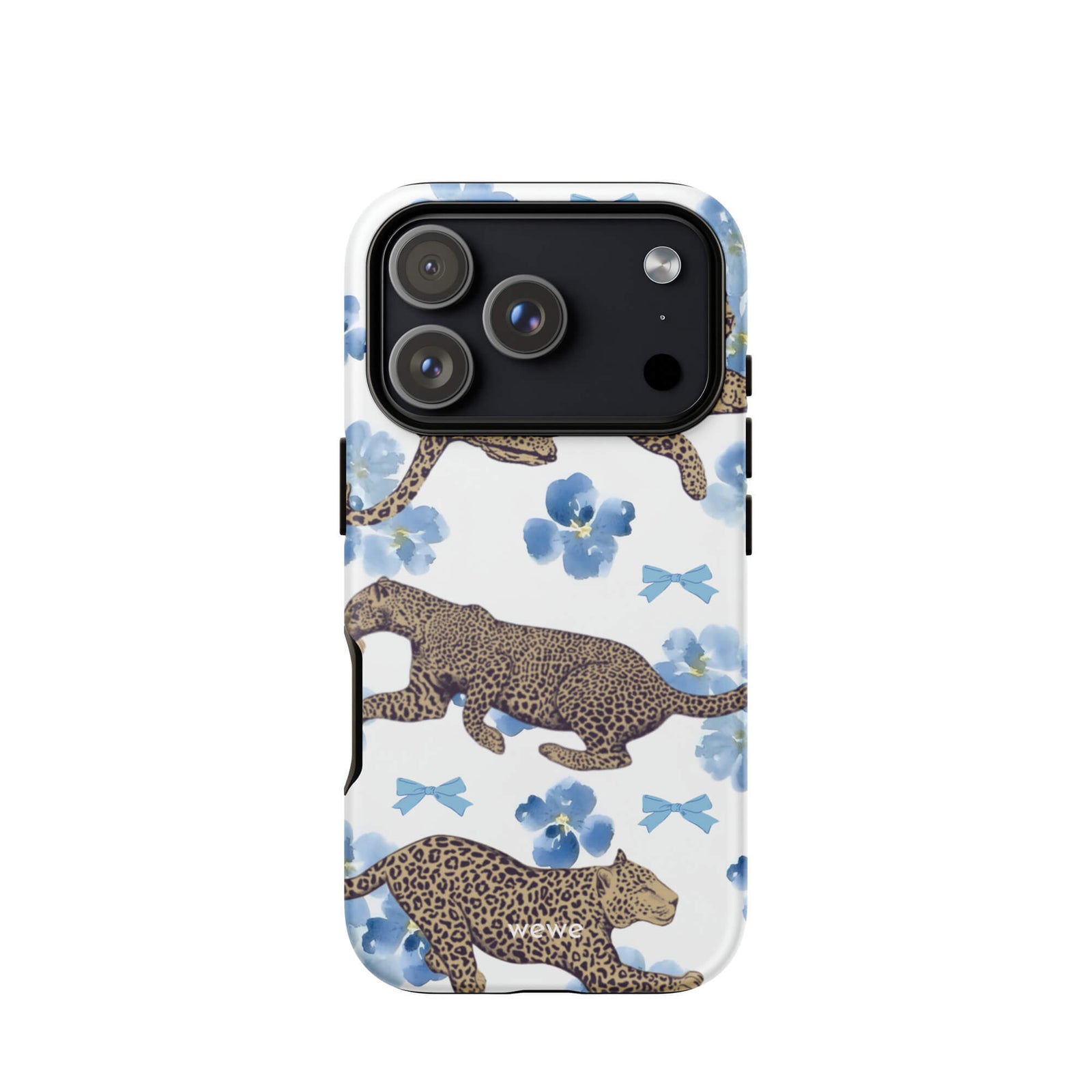 Custom cute leopard iphone case 17 pro charm gift.