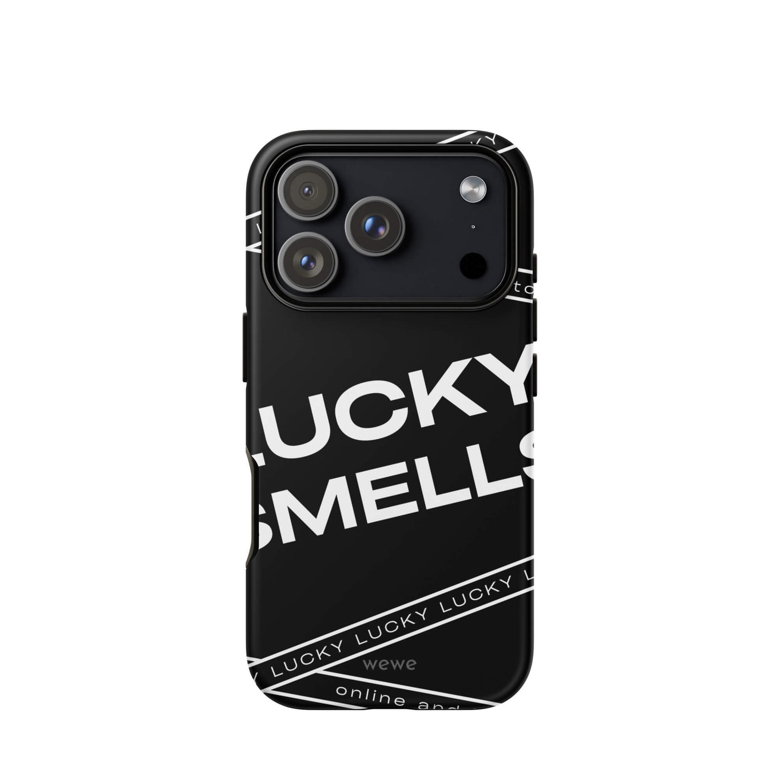 Custom modern luck iPhone case 17 pro delightful design.