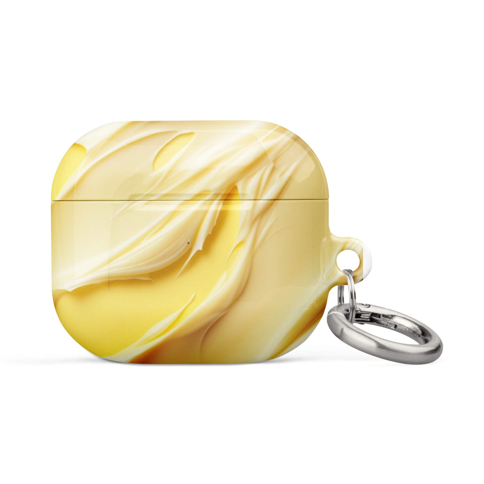 Custom vanilla yellow AirPods case 3rd generation delightful aesthetic.