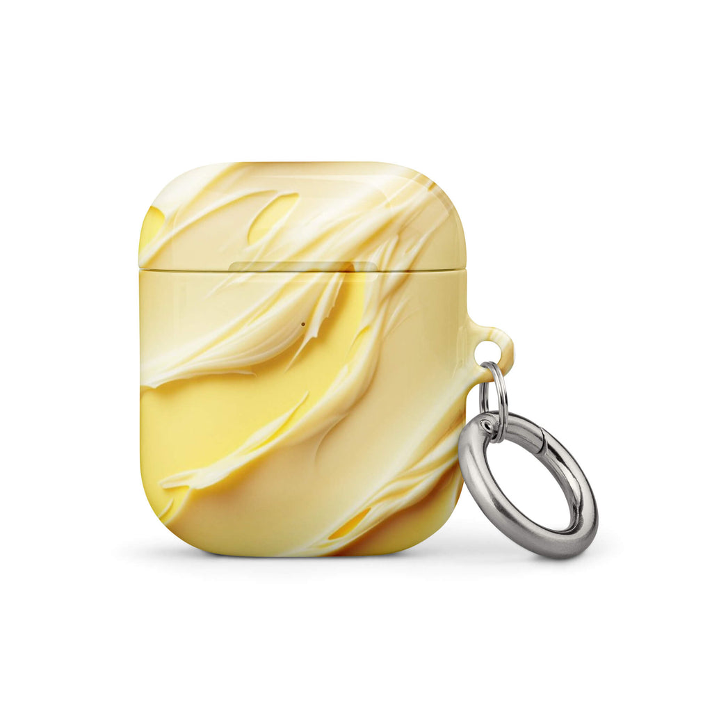 Custom vanilla yellow AirPods case gen1 delightful 