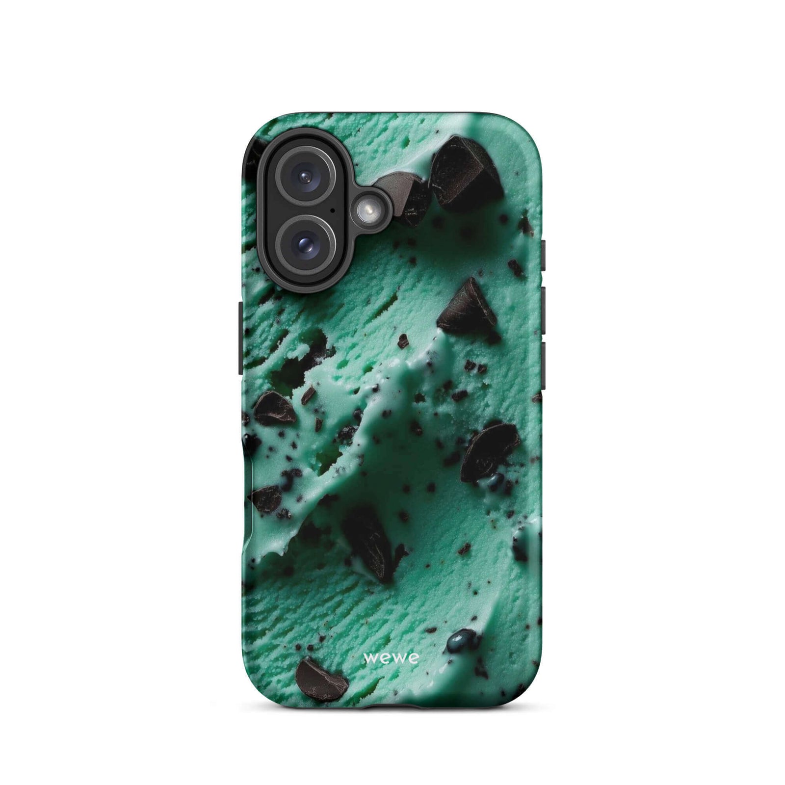 Custom mint chip chill iphone case 16 playful gift.