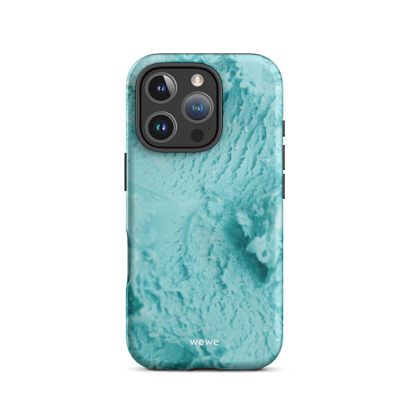 Custom coastal blue iphone case 16 pro blue tones gift.