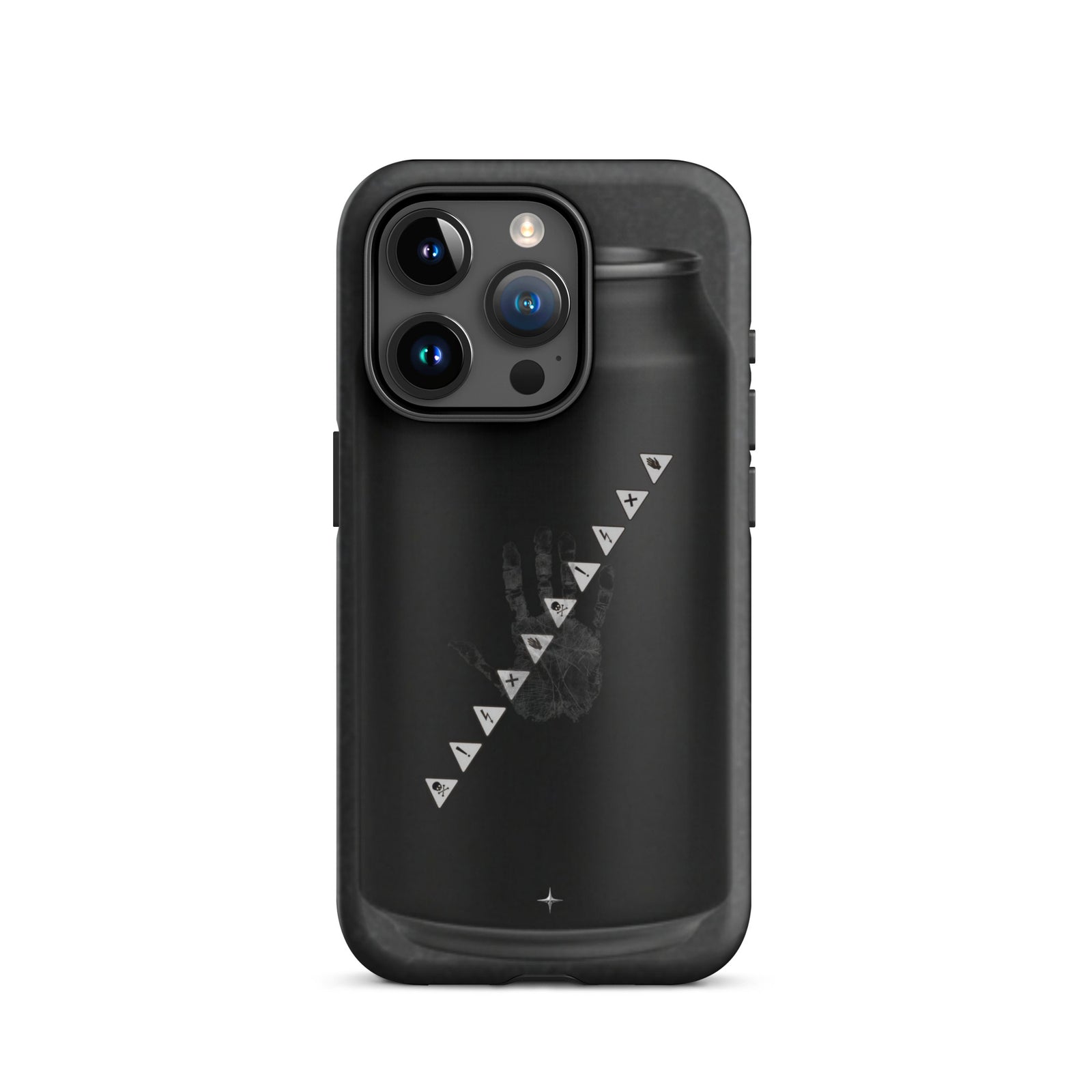 No Signal black tough iphone case 15 pro anti social streetwear aesthetic minimal dark design case
