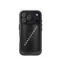 No Signal black tough iphone case 17 pro anti social streetwear aesthetic minimal dark design case