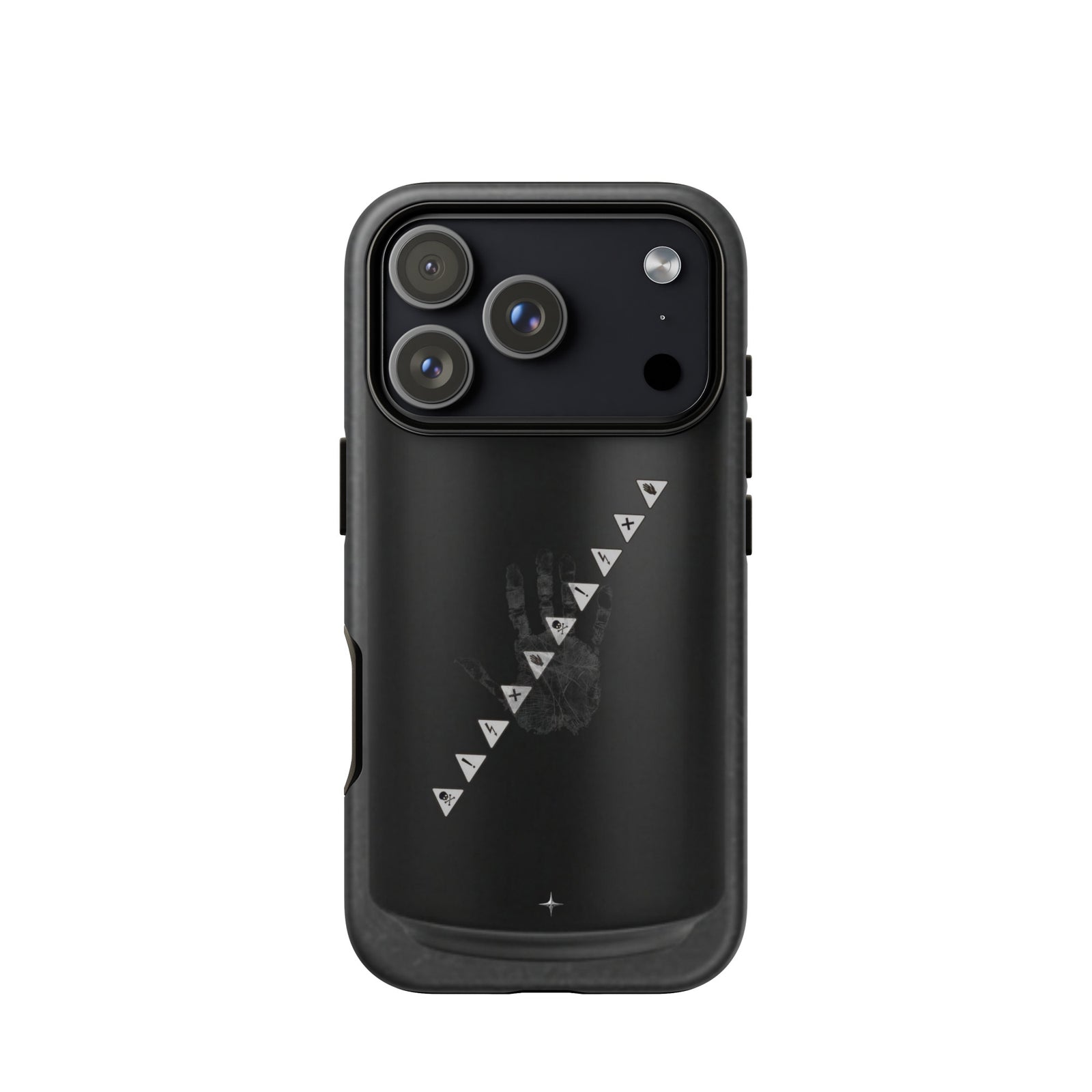 No Signal black tough iphone case 17 pro anti social streetwear aesthetic minimal dark design case