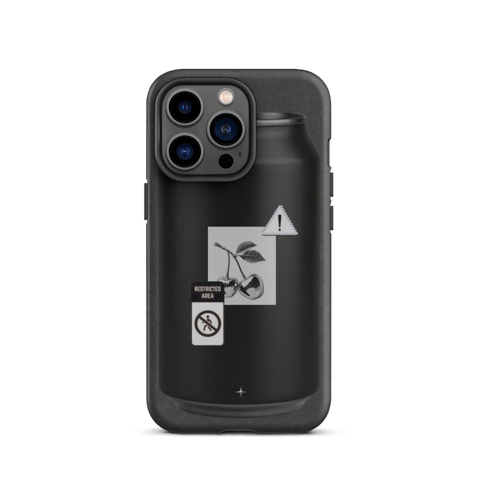 No System black tough iphone case 13 pro anti system streetwear minimal dark aesthetic case